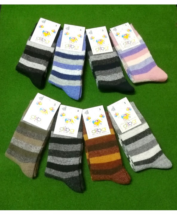 Детски вълнени чорапи Diba 5-6 год. меланж Детски вълнени чорапи Diba 5-6 год. меланж